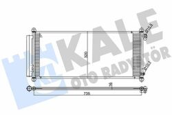 Радиатор кондиционера Honda Jazz II 03– Радиатор кондиционера Honda Jazz II 03–