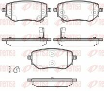 гальмівні колодки задні navara 2.3 15-, mercedes-benz, renault