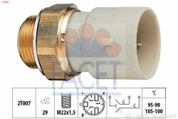 Датчик включения вентилятора Opel Astra F/Kadett E/Omega B 1.5-3.0 88-01