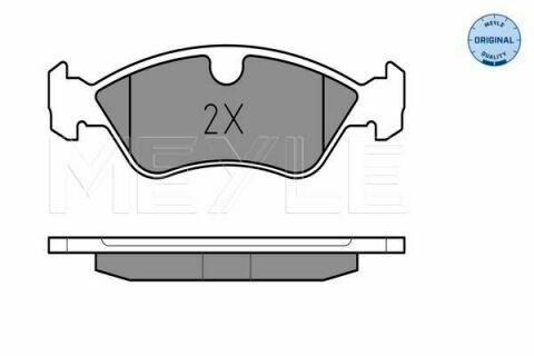 Колодки тормозные (передние) Opel Astra F/Vectra -03