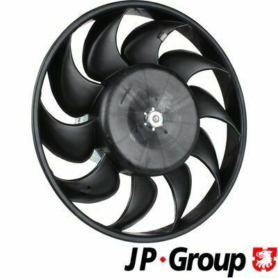 JP GROUP VW Вентилятор радіатора 450W 280mm T4 90-