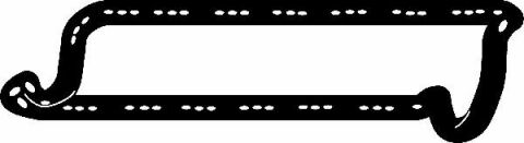 Прокладка піддону Ford Escort/Fiesta 1.3-1.6 80-99 Прокладка піддону Ford Escort/Fiesta 1.3-1.6 80-99