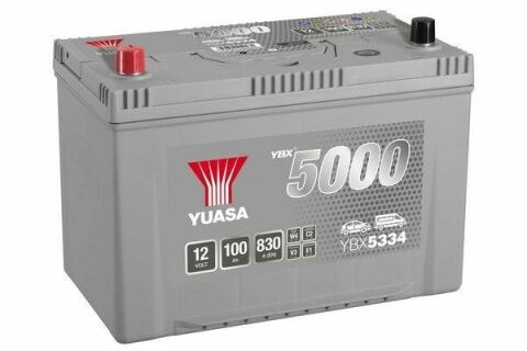 Yuasa 12V 100Ah Silver High Performance Battery Japan YBX5334 (1)