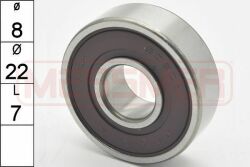 Підшипник 6208 2rs (22x8x7)