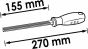 Напильник чотиригранний для супорта гальма b=9 mm, L1=155 mm, L=270 mm, фото 10 - інтерент-магазин Auto-Mechanic
