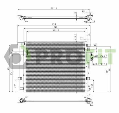 Конденсер кондиціонера Конденсер кондиціонера