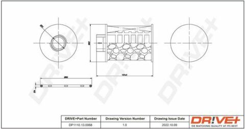 DP1110.13.0068 Drive+ - Фільтр палива