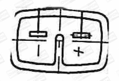 CHAMPION CHRYSLER Котушка запалювання 300C 3,5 CHAMPION CHRYSLER Котушка запалювання 300C 3,5