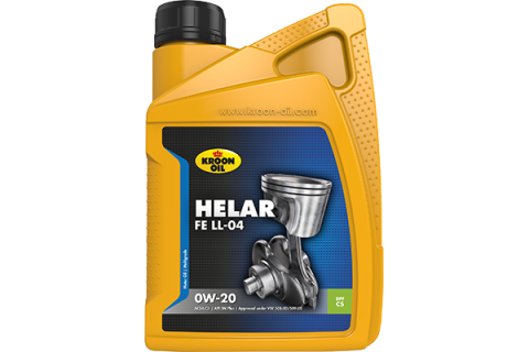 Моторное масло KROON OIL HELAR FE LL-04 0W-20, 1 литр