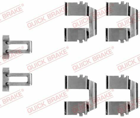 Планка супорта (заднього) прижимна (к-кт) VW T4 90-03