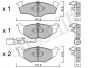 Колодки гальмівні (передні) Skoda Fabia 99-14/Roomster 07-15/VW Polo III 01-12 (+датчик), фото 12 - інтерент-магазин Auto-Mechanic