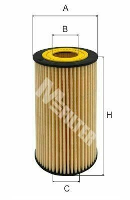 Фільтр масляний MB W220/221/222/463 M275/277/279 02- Фільтр масляний MB W220/221/222/463 M275/277/279 02-