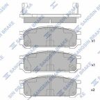 Колодки тормозные дисковые