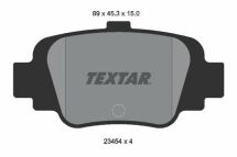 TEXTAR NISSAN Гальмівні колодки задні MICRA K11 92-