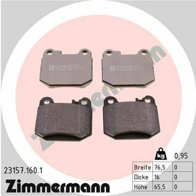 Колодки гальмівні (задні) MB M-class (W163) 98-05 (Brembo) Колодки гальмівні (задні) MB M-class (W163) 98-05 (Brembo)