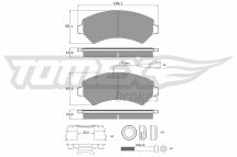 Гальмiвнi колодки дисковi