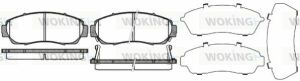 Гальмівні колодки пер. Civic/Crosstour/CR-V (05-21)