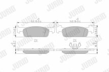 Гальмівні колодки передні Renault Sandero 1.2/1.6 2012–, Logan 2012– Гальмівні колодки передні Renault Sandero 1.2/1.6 2012–, Logan 2012–