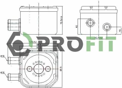 Радіатор оливний