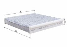 Фильтр салона Avensis 1.6/1.8/2.0 i 08-/Auris 07-/Camry 2.4/3.5 i 06- (угольный)