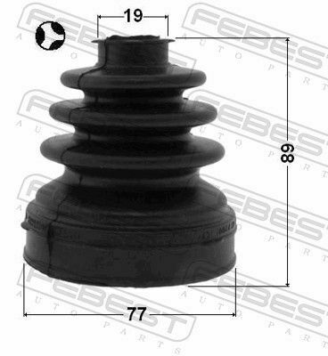 Пильник ШРКШ внутрішнього Focus/C-Max 03-07