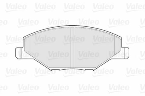 Колодки тормозные (передние) Skoda Fabia II/III 07-/VW Polo 10-