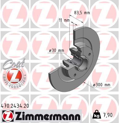 Тормозные диски с подшипником COAT Z