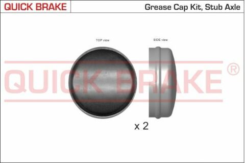 9825K QUICK BRAKE Пылезащитные колпачки для ступицы