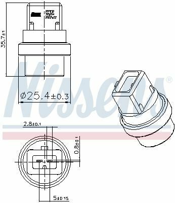 Датчик температури audi 80, golf i,ii,iii, seat toledo, lt, passat, polo, sharan, t4, vento