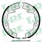 Комплект гальмівних колодок з 4 шт. барабанні