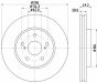 Гальмівний диск перед. Camry/Previa/Lexus ES 00-06 2.0-3.0, фото 4 - інтерент-магазин Auto-Mechanic