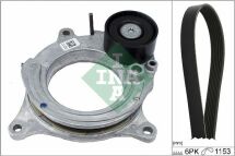 Комплект ремня генератора BMW 3 (F30, F80)/5 (G30/F90)/7 (G11/G12) 15- B46/B48/B58 (6PK1153) Комплект ремня генератора BMW 3 (F30, F80)/5 (G30/F90)/7 (G11/G12) 15- B46/B48/B58 (6PK1153)