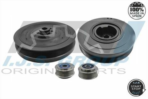 Шкив коленвала + шкив генератора VW LT/T4/Crafter 2.5TDI