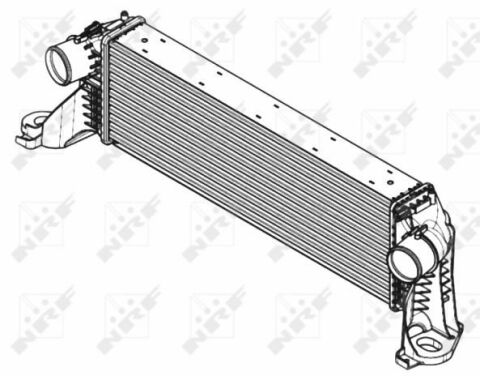 Радіатор інтеркулера Iveco Daily 2.3/3.0D 11-