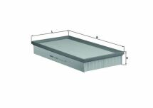 Фільтр повітряний Audi Q7/VW Touareg 10-