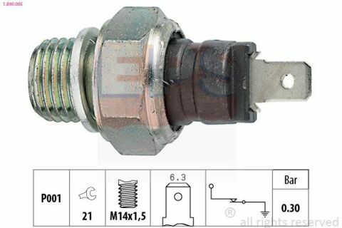 EPS FIAT Датчик давления масла Alfa Romeo 33 1.2/1.7 83-95