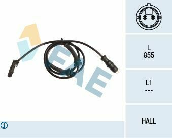 Датчик ABS (задній) Renault Megane II/Scenic II 1.4-2.0 02-