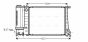 Радіатор охолодження 3 E30,E36,5 E34 1.8/2.5 BMW, фото 1 - інтерент-магазин Auto-Mechanic