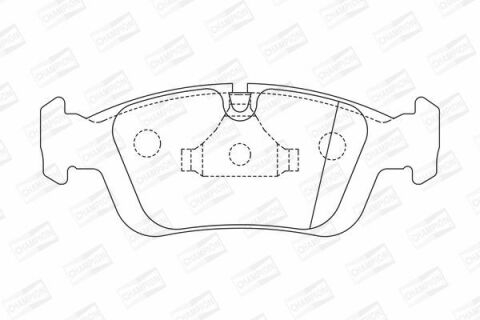 Тормозные колодки передние E36,46 316-325 98- BMW