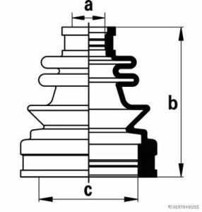 Пильник ШРКШ гумовий + змазка