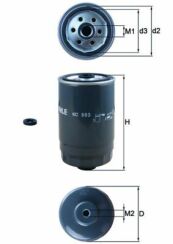 Фильтр топливный Hyundai Elantra/i30/i40/Santa Fe 1.4-1.2CRDi 11-/KIA Sorento 2.2 CRDi 15-- Фильтр топливный Hyundai Elantra/i30/i40/Santa Fe 1.4-1.2CRDi 11-/KIA Sorento 2.2 CRDi 15--