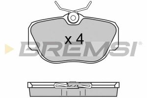 Тормозные колодки пер. VW T4 90-03 (LUCAS GIRLING)