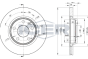 Диск тормозной (передний) Audi A4/A8 94-09/Seat Exeo 08-/VW Passat B5 96-01 (280x22) (с покр)(вент.), фото 5 - интернет-магазин Auto-Mechanic