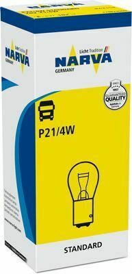 Автолампа P21/4W 24V 21/4W BAZ15d Стандарт