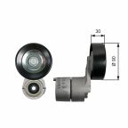 Натяжний ролик