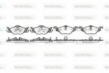 Гальмівні колодки пер. Astra 98-09 Гальмівні колодки пер. Astra 98-09