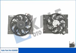 OPEL Вентилятор радиатора Astra G,Zafira A 1.2/2.2 98-