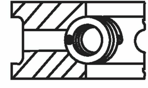 Кольца поршневые BMW 3(E30/36)/5(E28/34) M20/M40 1.6/1.8/2.5/2.7i 81-94 (84.00mm/STD) (1.5-1.75-3)