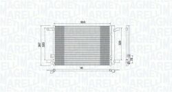 Радиатор кондиционера audi a3, golf vii, pasat, touran, skoda octavia iv, superb iii Радиатор кондиционера audi a3, golf vii, pasat, touran, skoda octavia iv, superb iii