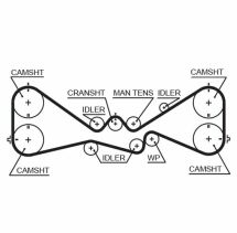 Ремiнь ГРМ 281#30